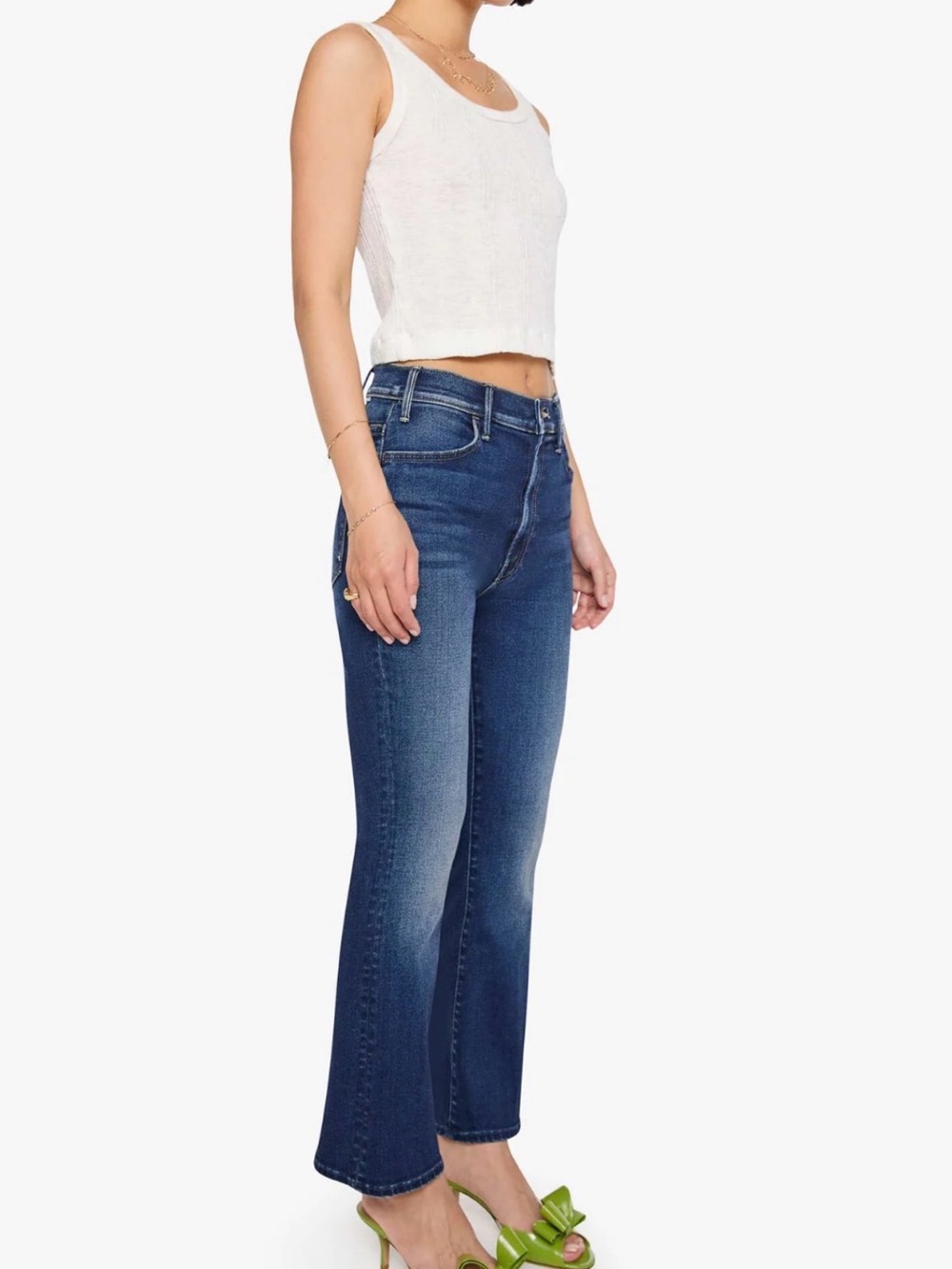 MOTHER Lil Hustler Ankle Denim